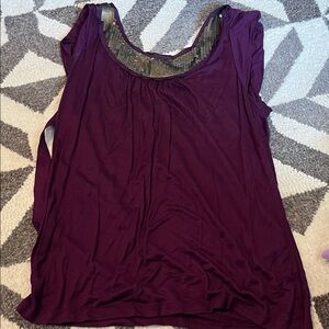 Sleeveless LOFT top